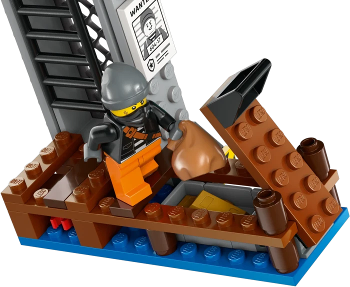 LEGO City - Polizeischnellboot und Ganovenversteck