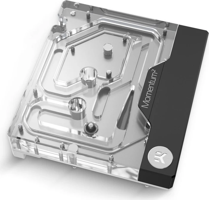 EK Water Blocks Quantum Line EK-Quantum Momentum² ROG Crosshair X670E Hero D-RGB Monoblock, Nickel, Acryl