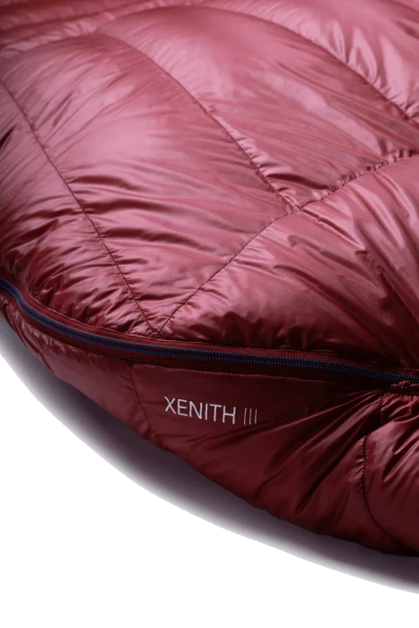 Mountain Equipment Xenith III Regular Mumienschlafsack merlot