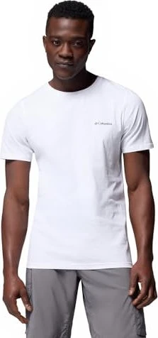 Columbia Rapid Ridge II Organic Cotton T-Shirt kurzarm white/heavenly horizons (Herren)