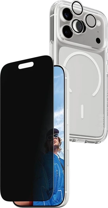 PanzerGlass Care 3-in-1 Flagship Privacy Bundle für Apple iPhone 17 Pro