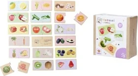 Eichhorn Montessori Puzzle Obst und Gemüse