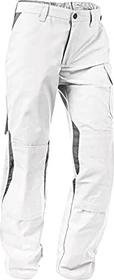 Kübler Vita Mix Hose lang weiß/mittelgrau (Herren)