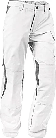 Kübler Vita Mix Hose lang weiß/mittelgrau (Herren)