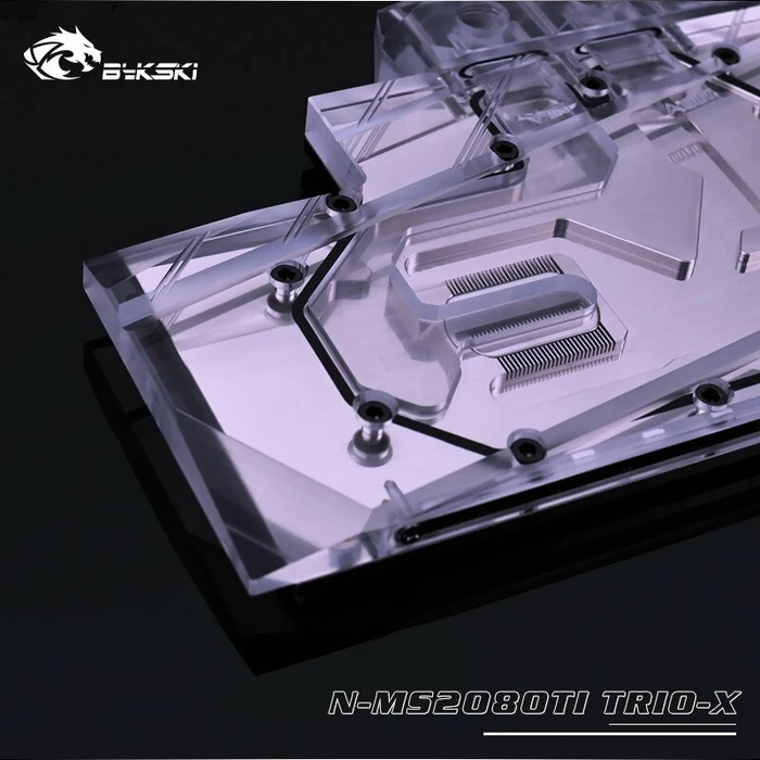 Bykski NVIDIA RTX 2080 Ti MSI Gaming X TRIO, klar