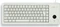 Cherry Compact-Keyboard hellgrau, Cherry ML, PS/2, EU Vorschaubild