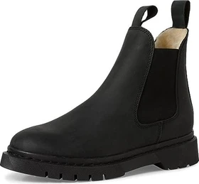 Tamaris Lederstiefelette Warmfutter schwarz (Damen)