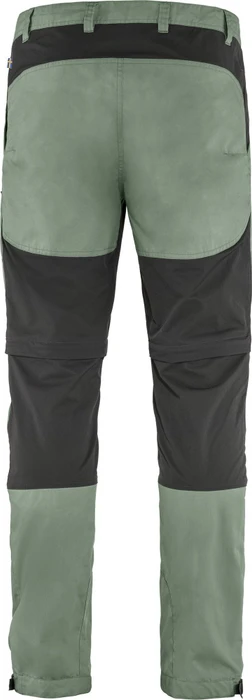 Fjällräven Abisko Lite Trekking Zip-Off Hose lang patina green/dark grey (Herren)