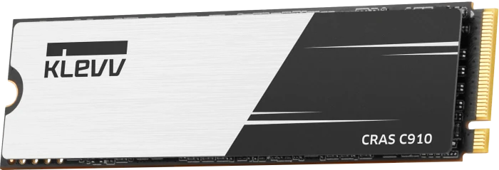 Klevv Cras C910 1TB, M.2 2280 / M-Key / PCIe 4.0 x4, Kühlkörper