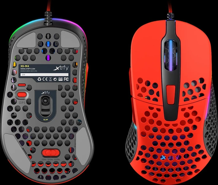 Xtrfy M4 RGB Kripparrian Red, USB