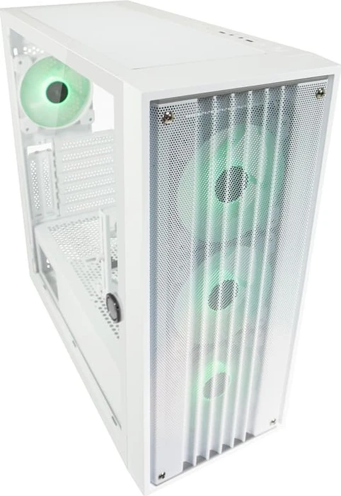 LC-Power Gaming 810W Bright_Crawler_X, weiß, Glasfenster