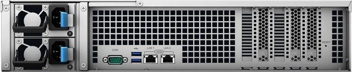 Synology FlashStation FS3017, 64GB RAM reg ECC, 2x RJ-45 10GBase-T, 2x USB 3.0, 2HE
