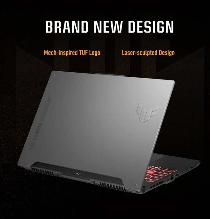 ASUS TUF Gaming A15 (2023) FA507NVR-LP010W, Mecha Gray, Ryzen 7 7435HS, 16GB RAM, 1TB SSD, GeForce RTX 4060, DE