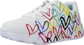 Skechers Uno Lite Spread the Love weiß (Junior)