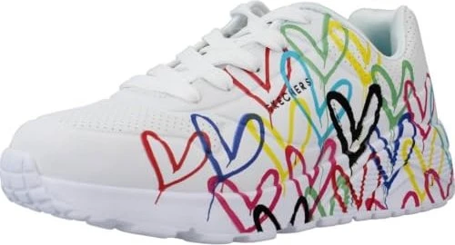 Skechers Uno Lite Spread the Love weiß (Junior)