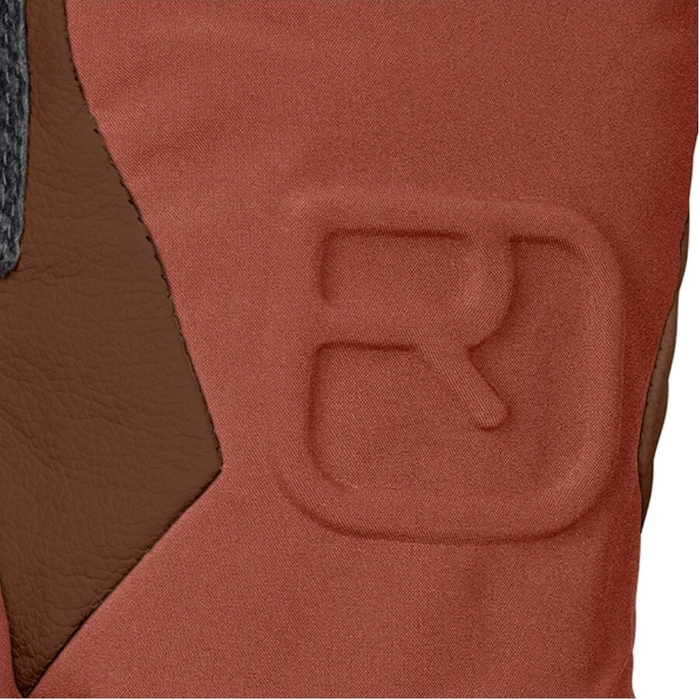 Ortovox Merino Freeride Mitten Skihandschuhe clay orange (Herren)