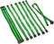 Kolink Core Pro Braided Cable Extension Kit 12V-2x6, Typ 2, Sense-Pins an der Unterseite, Venom Green Vorschaubild