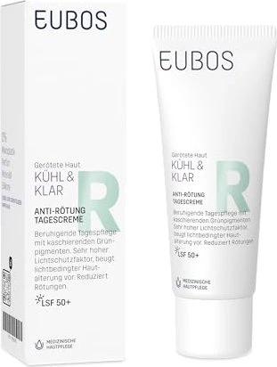 Eubos Kühl & Klar Anti-Rötung Tagescreme LSF50+, 40ml