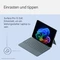 Microsoft Surface Pro 12" Keyboard mit Copilot-Taste, Ozean, DE Vorschaubild