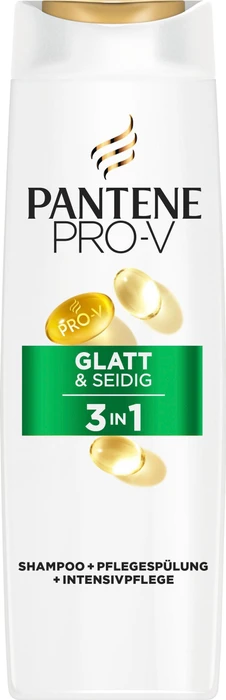 Pantene Pro-V Glatt & Seidig 3in1 Shampoo, 250ml