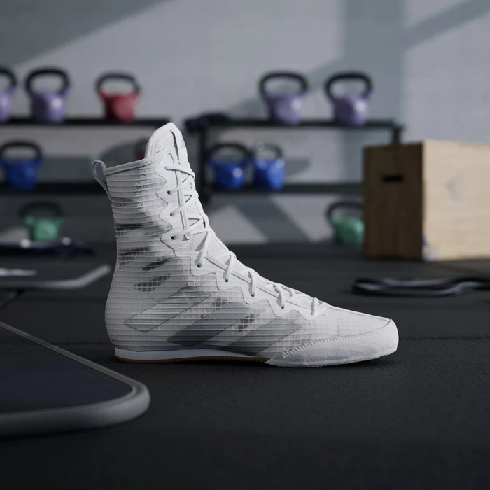 adidas Box Hog 4 cloud white/silver metallic/core black