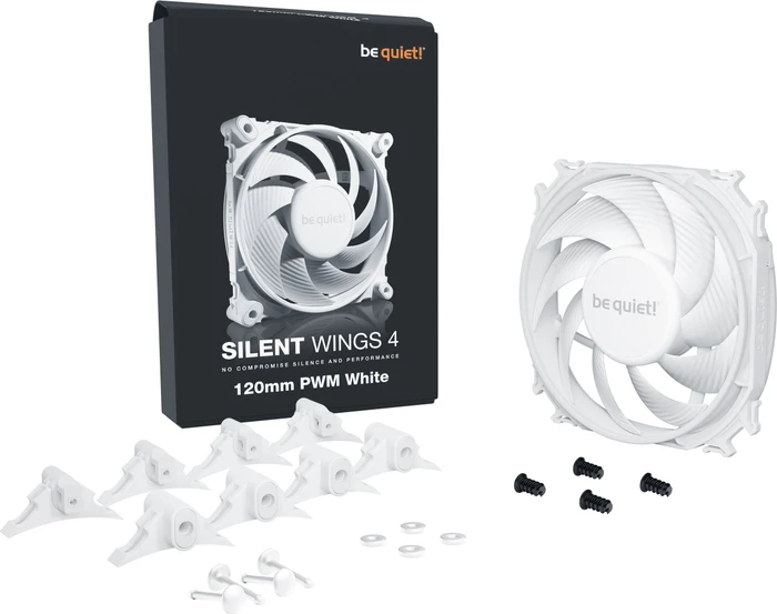 be quiet! Silent Wings 4 PWM White, 120mm