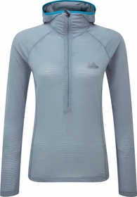 Mountain Equipment Solar Eclipse Hooded Funktionsshirt langarm nimbus (Damen)