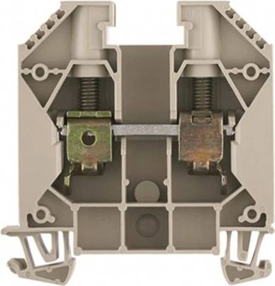 Weidmüller WDU 16/ZA BL Durchgangs-Reihenklemme, Schraubanschluss, blau, 16 mm², 76 A, 1000 V, Anzahl Anschlüsse: 2