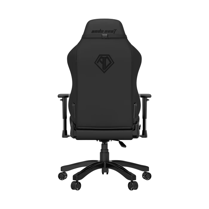 Anda Seat Phantom 3 L Gamingstuhl, Stormy Black, Kunstleder schwarz/Logo schwarz