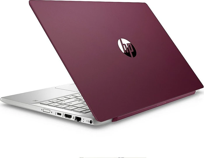 HP Pavilion 14-ce0403ng, Velvet Burgundy/Natural Silver, Core i5-8250U, 8GB RAM, 256GB SSD, DE