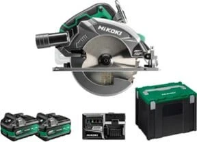 Hikoki C3607DBWRZ Akku-Handkreissäge inkl. Koffer + 2 Akkus 2.5/5.0Ah