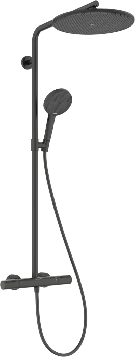 Hansgrohe Raindance Alive S Puro Showerpipe 300 1jet EcoSmart mit Ecostat Element brushed black chrome