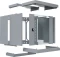 EFB Elektronik X-Rack 19" Wandgehäuse 12HE, fest, eigenbelüftet, tiefenverstellbar, 400-600mm, Sicherheitsglastür, IP20, RAL 7035, 600mm tief Vorschaubild