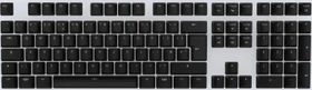 Wooting ABS Keycap Set, Kunststoff (ABS), OEM-Profil, schwarz, 109 Tasten, ISO-UK