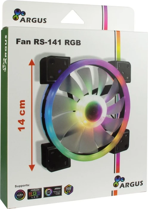 Inter-Tech Argus RS-141, 140mm