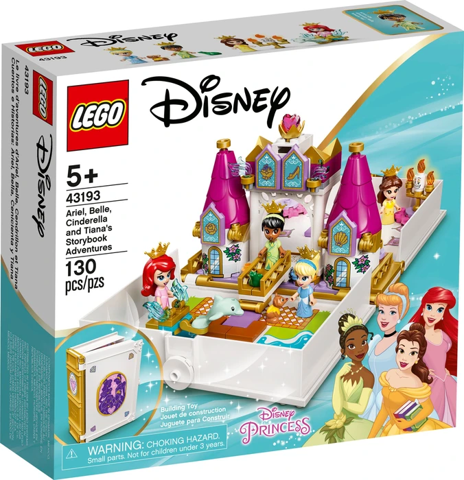 LEGO Disney Princess - Märchenbuch Abenteuer mit Arielle, Belle, Cinderella und Tiana
