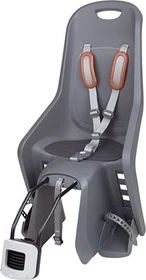 Polisport Bubbly Maxi Plus FF Fahrradkindersitz charcoal grey/brown