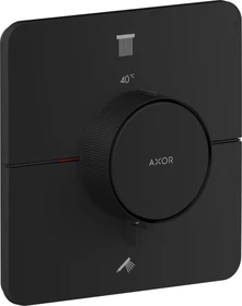 Hansgrohe Axor ShowerSelect ID softsquare Thermostat für 2 Verbraucher mattschwarz