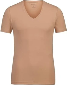 OLYMP Level Five Body Fit T-Shirt kurzarm caramel (Herren)