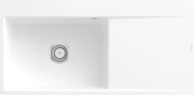 Villeroy & Boch Subway Style 60 flat flächenbündig Becken links stone white