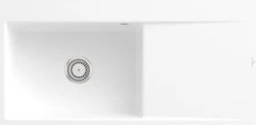 Villeroy & Boch Subway Style 60 flat flächenbündig Becken links stone white