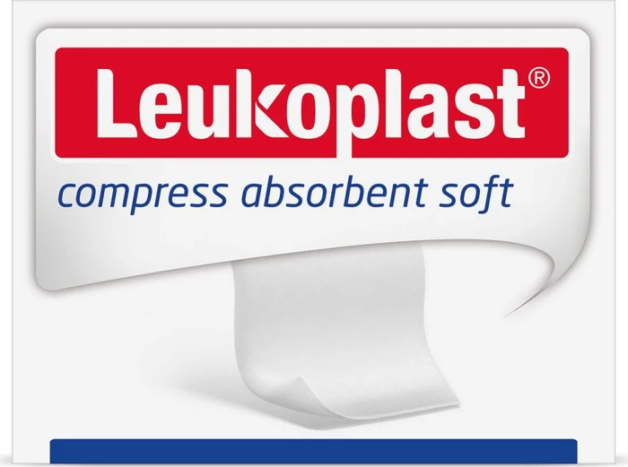BSN medical Leukoplast Compress Absorbent soft steril, 20 x 40cm, 12 Stück
