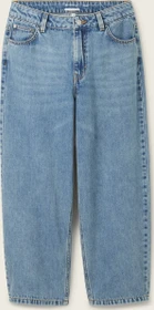 Tom Tailor Baggy Jeans mit recycelter Baumwolle Jeans light stone blue denim (Junior)