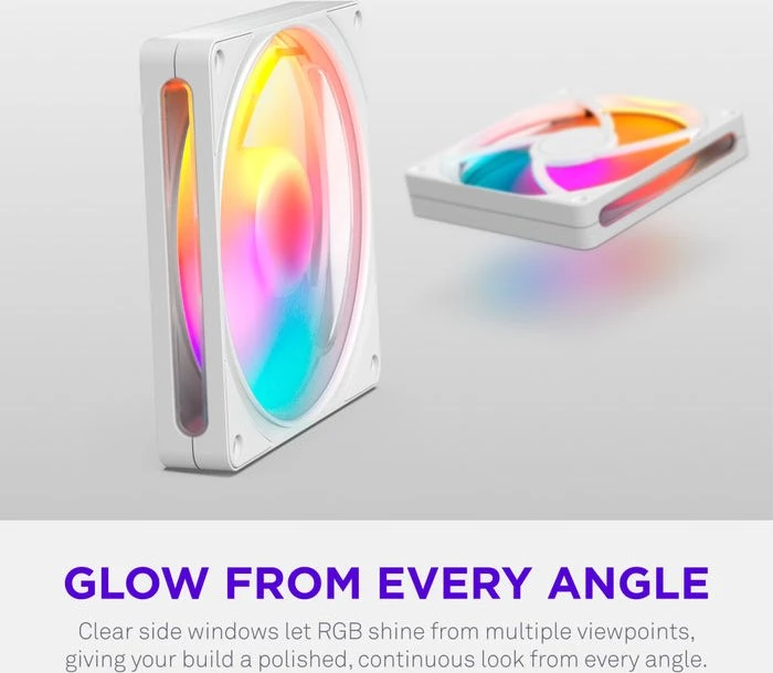 NZXT F140 RGB, weiß, 140mm