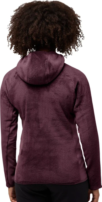 Jack Wolfskin Rotwand Hooded Full-Zip Fleece Funktionsjacke amaranth (Damen)