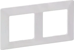 Legrand Valena Life 2-fach Rahmen ultraweiß
