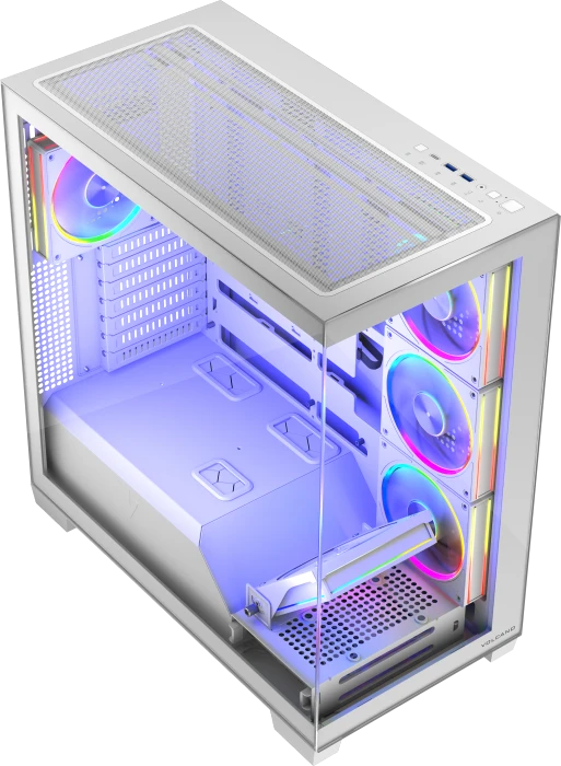 Modecom Volcano Stellar ARGB 8F White, Glasfenster