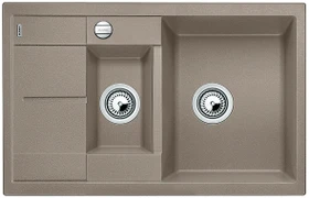 Blanco Metra 6 S Compact Einbau Becken reversibel mit Ablauffernbedienung tartufo