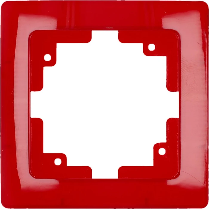 uniTEC MONACO Serie 206 Abdeckrahmen 1-fach, rot