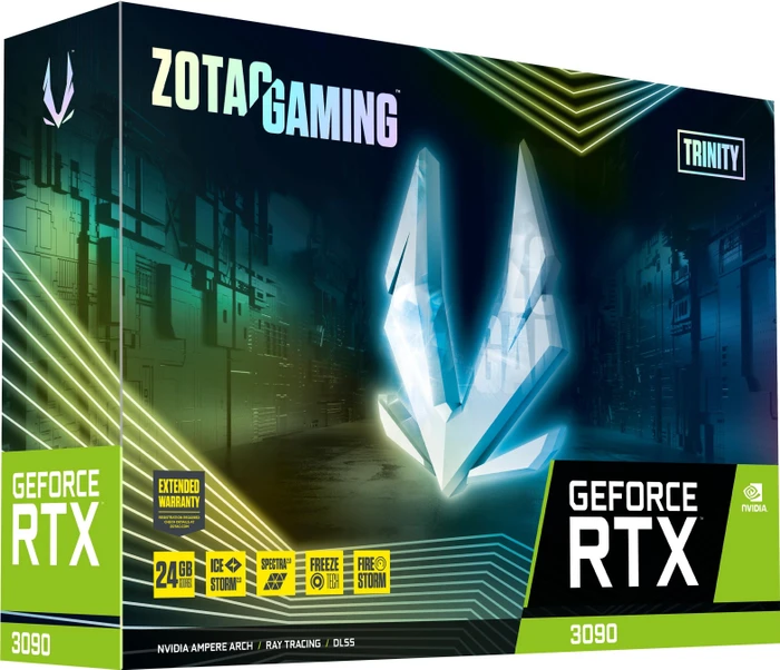 Zotac Gaming GeForce RTX 3090 Trinity, 24GB GDDR6X, HDMI, 3x DP